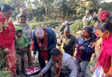 तुलसीपुर ३ मा विकासको फड्को: गहते–शिवपुर पुलको शिलान्यास र त्रिवेणी पुलको उद्घाटन