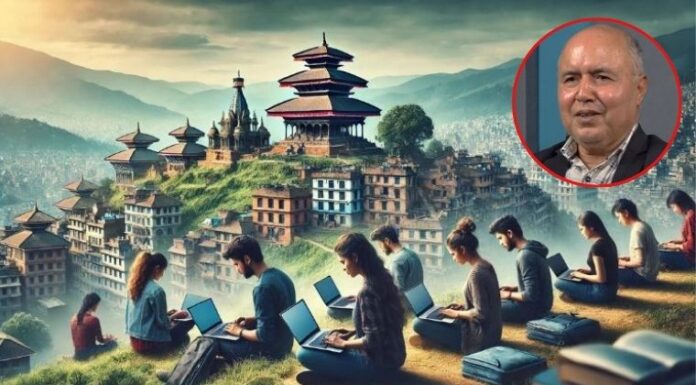 कीर्तिपुरको डाँडामा ल्यापटप बोकेर ३ लाख कमाउन सकिने युवाको कथा वास्तविक हो: अर्थमन्त्री खनाल