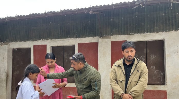 कराँते ग्रेडिङ परीक्षामा उत्तीर्ण परीक्षार्थीहरूलाई प्रमाण पत्र/जुनियर बेल्ड प्रदान